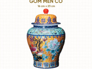 Hũ cốt gốm đài loan men cổ