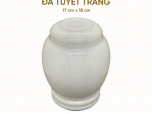 Hũ cốt đá tuyết trắng