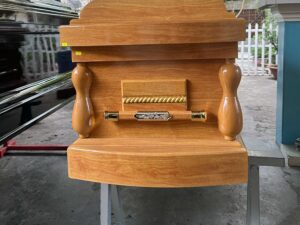 Quan tài hoả táng hiện đại Kim Trường Phúc trước