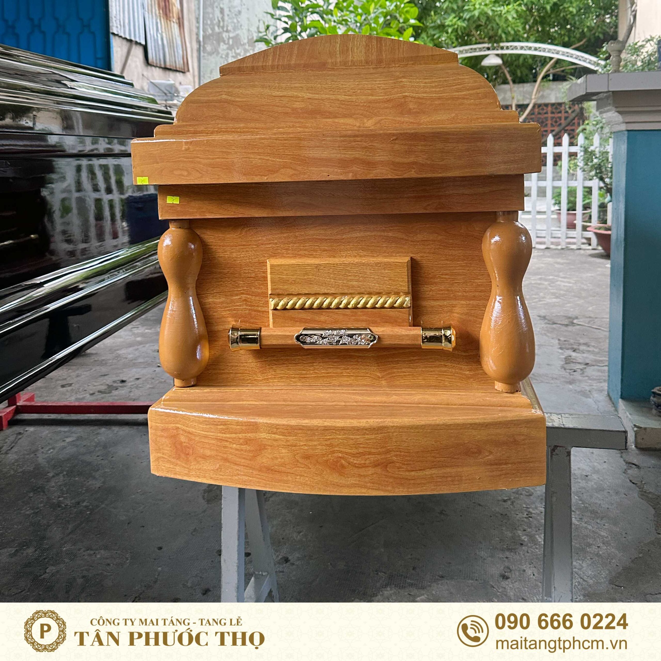 Quan tài hoả táng hiện đại Kim Trường Phúc trước