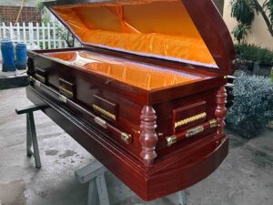 Quan tài hoả táng hiện đại Hồng Đại Phúc bên trong