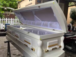 Quan tài hoả táng hiện đại Bạch Đại Phúc bên trong