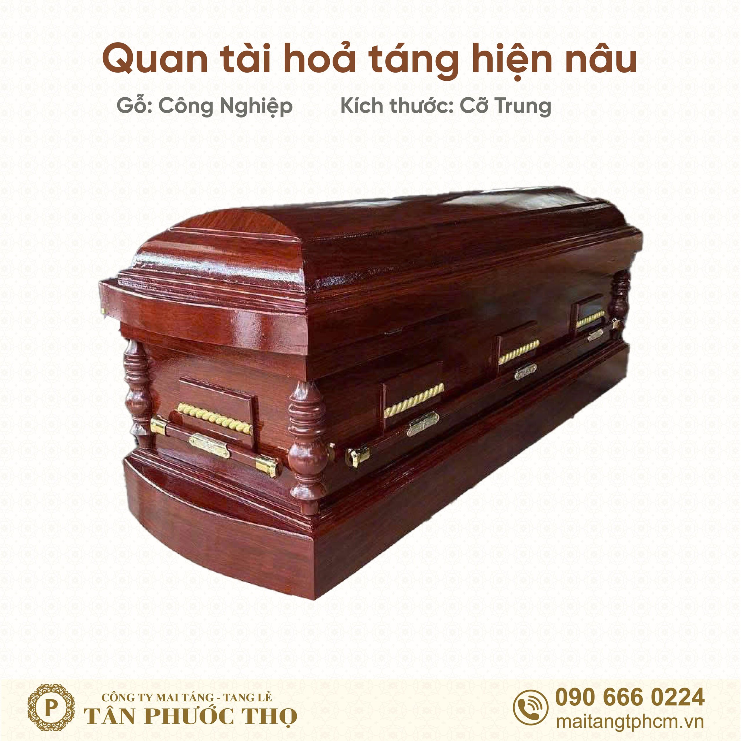 Quan tài hoả táng hiện đại Hồng Đại Phúc