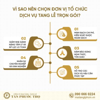 nguyên nhân nên lựa chọn đơn vị dịch vụ tang lễ trọn gói