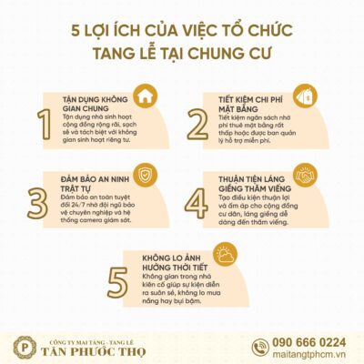 Lợi ích của dịch vụ tang lễ trọn gói tại chung cư