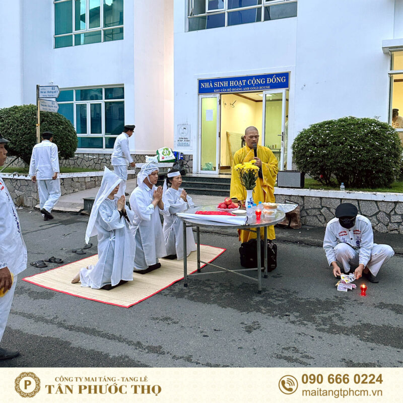 tang lễ phật giáo dịch vụ tang lễ ở chung cư và mai táng ở chung cư