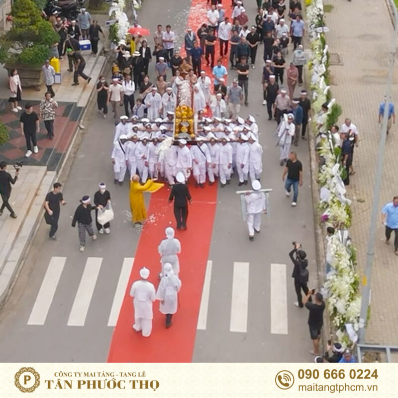 sử dụng drone để quay phim chụp ảnh chuyên nghiệp trong dịch vụ tang lễ trọn gói và sự kiện tang lễ