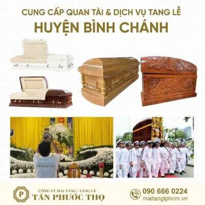 trại hòm huyện bình chánh chuyên cung cấp dịch vụ tang lễ trọn gói và mai táng trọn gói