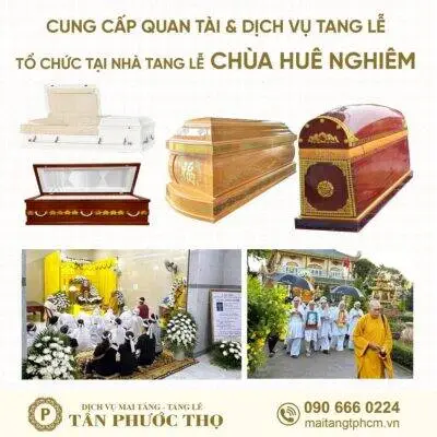 trại hòm gần nhà tang lễ chùa huê nghiêm