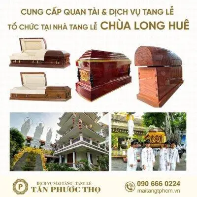 trại hòm gần Nhà tang lễ Chùa Long Huê