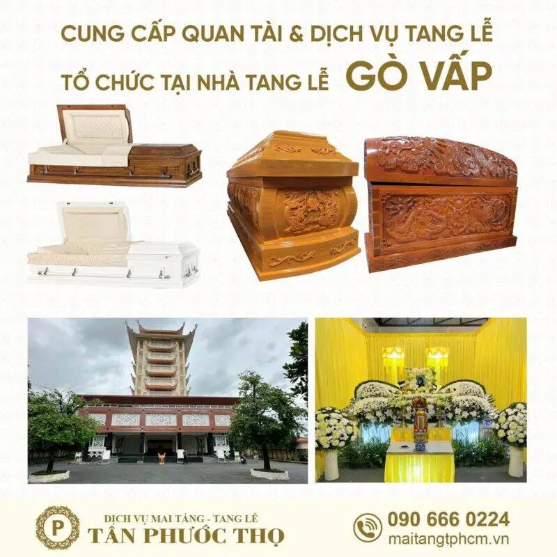 Trại hòm gần Nhà tang lễ Gò Vấp
