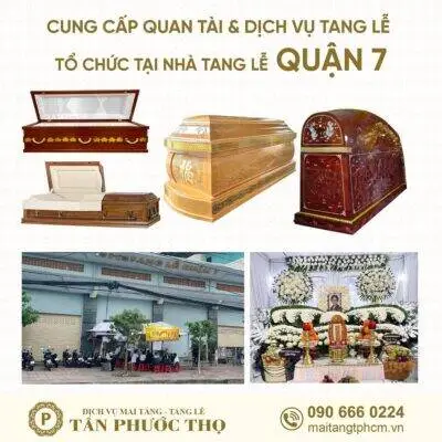 Trại hòm gần Nhà tang lễ Quận 7