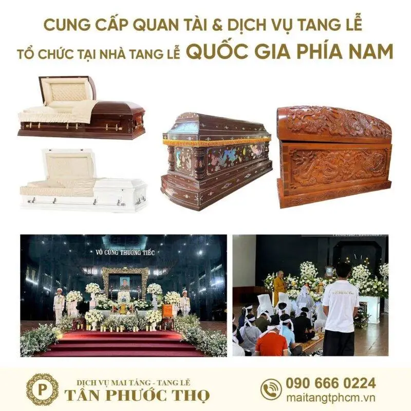 trại hòm gần nhà tang lễ quốc gia phía nam
